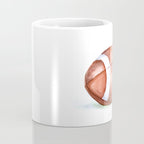 Football Watercolor Coffee Mug Gallery Image 4