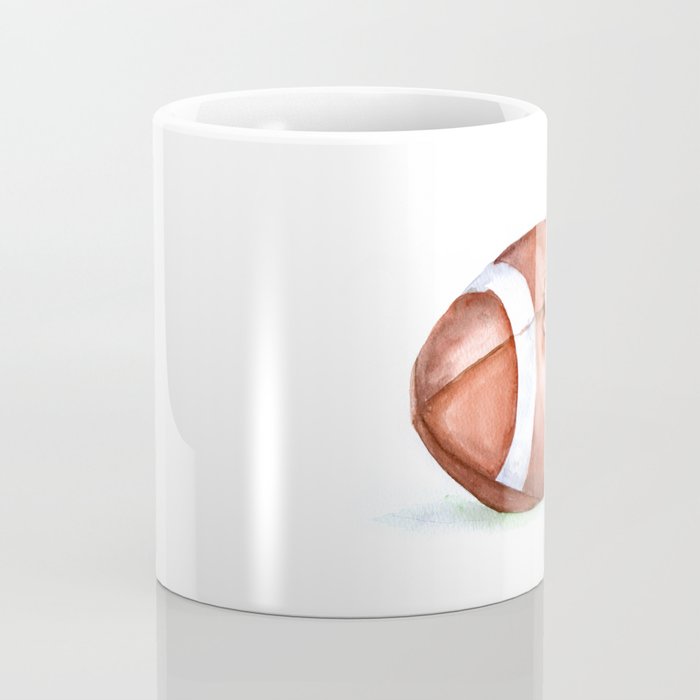 Football Watercolor Coffee Mug Gallery Image 4