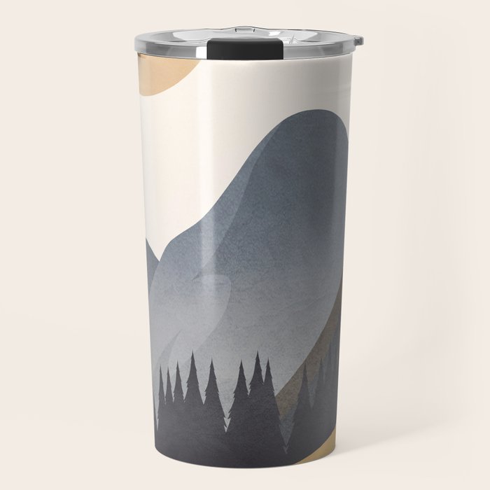 Minimalistic Landscape VI Travel Mug Gallery Image 1