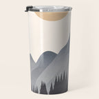Minimalistic Landscape VI Travel Mug Gallery Image 3