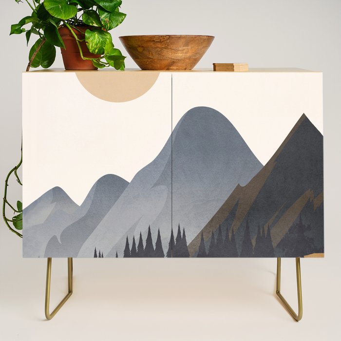 Minimalistic Landscape VI Credenza Gallery Image 1