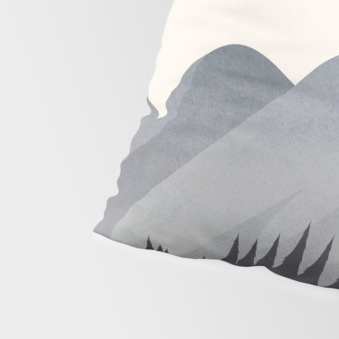 Minimalistic Landscape VI Pillow Sham Gallery Image 4