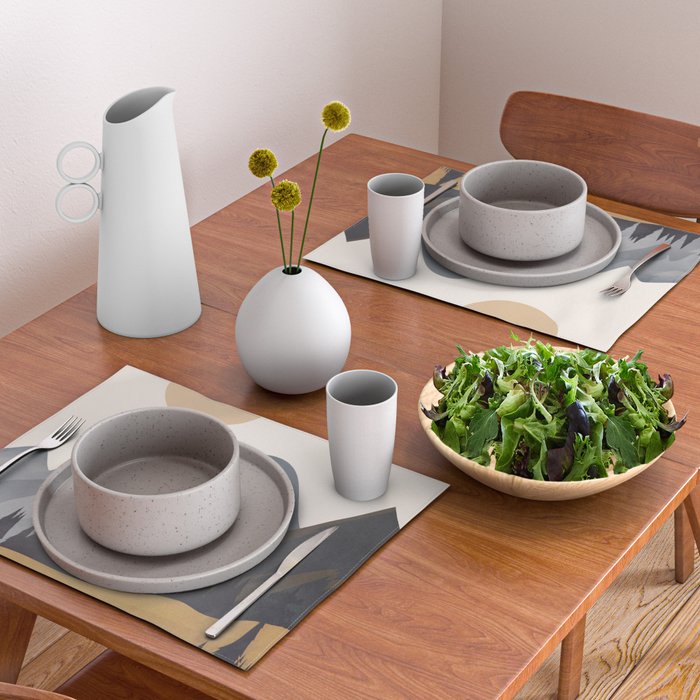 Minimalistic Landscape VI Placemat Gallery Image 2