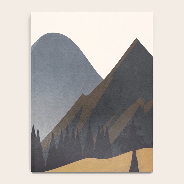 Minimalistic Landscape VI Notebook Gallery Image 4