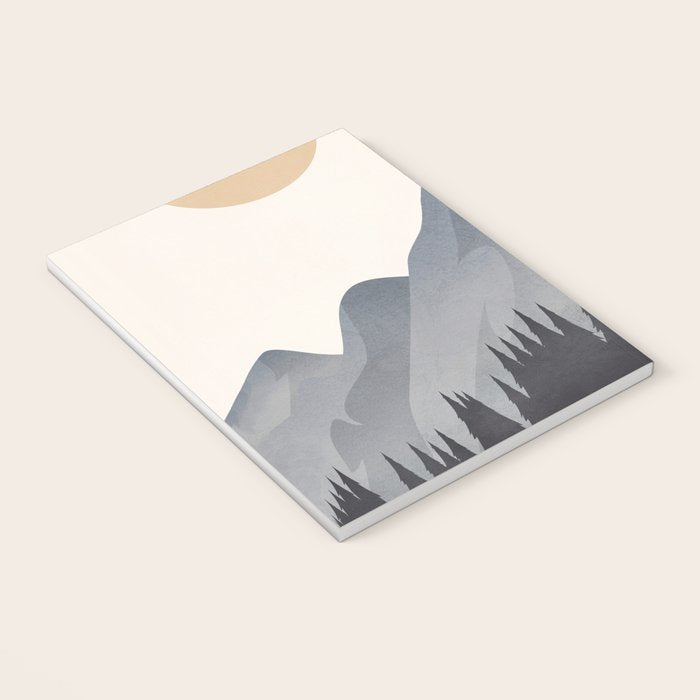 Minimalistic Landscape VI Notebook Gallery Image 3