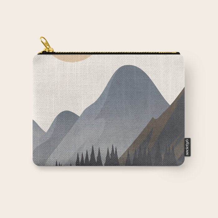Minimalistic Landscape VI Carry All Pouch Gallery Image 1