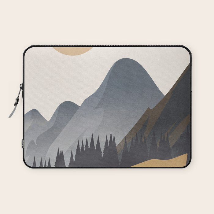 Minimalistic Landscape VI Laptop Sleeve Gallery Image 1
