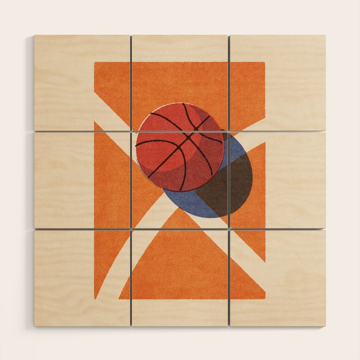 BALLS / Basketball - indoor II Wood Wall Art Gallery Image 1