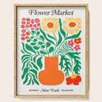 New York: Flower Market 01 | Botanica Edition Serving Tray Gallery Image 1