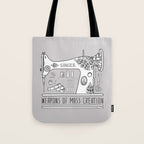 Weapons Of Mass Creation - Sewing Tote Bag Gallery Image 1
