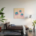 Grimpoteuthis (Dumbo Octopus) Wood Wall Art Gallery Image 2