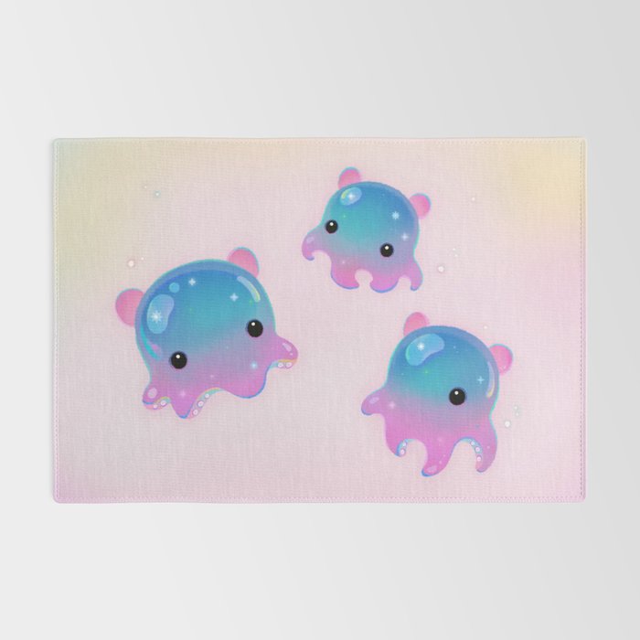 Grimpoteuthis (Dumbo Octopus) Rug Gallery Image 2