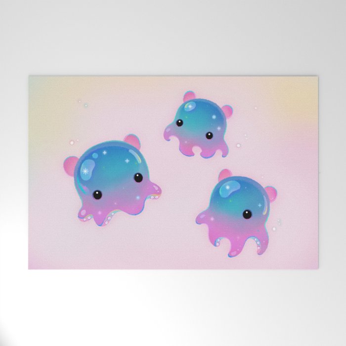 Grimpoteuthis (Dumbo Octopus) Welcome Mat Gallery Image 1