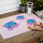 Grimpoteuthis (Dumbo Octopus) Outdoor Rug Gallery Image 2