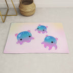 Grimpoteuthis (Dumbo Octopus) Rug Gallery Image 1