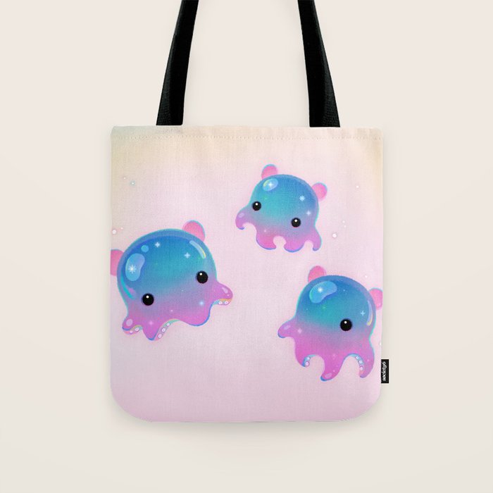 Grimpoteuthis (Dumbo Octopus) Tote Bag Gallery Image 1
