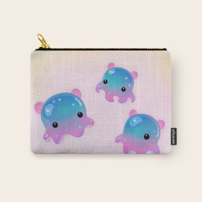 Grimpoteuthis (Dumbo Octopus) Carry All Pouch Gallery Image 1