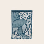 Sea Turtle Swim - Dark Wall Hanging Gallery Image 1