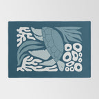Sea Turtle Swim - Dark Rug Gallery Image 2