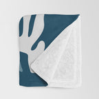 Sea Turtle Swim - Dark Throw Blanket Gallery Image 3