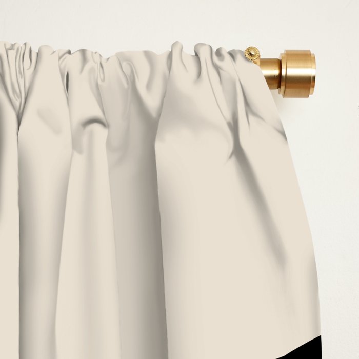 Modern Minimal Arch Abstract LXXXIV Window Curtain Gallery Image 2