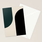 Modern Minimal Arch Abstract LXXXIV Stationery Card Gallery Image 2