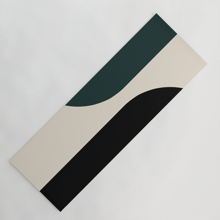 Modern Minimal Arch Abstract LXXXIV Yoga Mat Gallery Image 1
