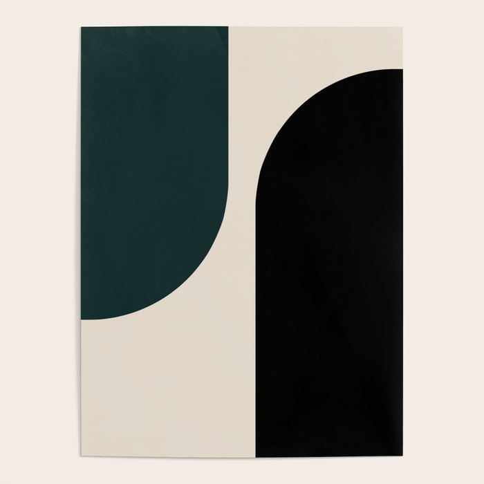 Modern Minimal Arch Abstract LXXXIV Poster Gallery Image 4