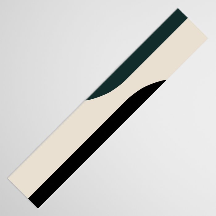 Modern Minimal Arch Abstract LXXXIV Table Runner Gallery Image 3