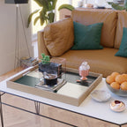 Modern Minimal Arch Abstract LXXXIV Serving Tray Gallery Image 2