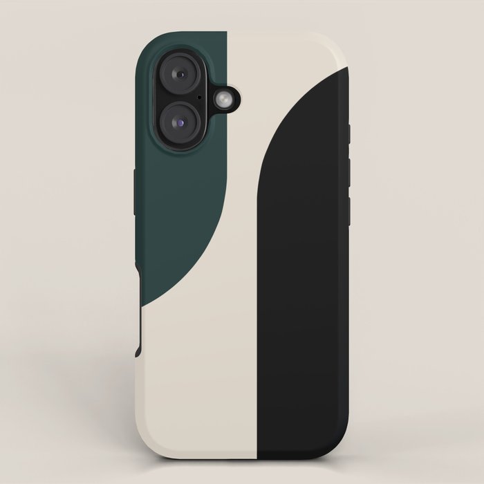 Modern Minimal Arch Abstract LXXXIV iPhone Case Gallery Image 1