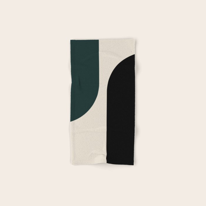 Modern Minimal Arch Abstract LXXXIV Bath Towel Gallery Image 1