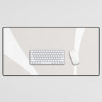 Minimalist Plant Abstract XLIII Desk Mat Gallery Image 1