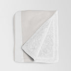 Minimalist Plant Abstract XLIII Throw Blanket Gallery Image 3