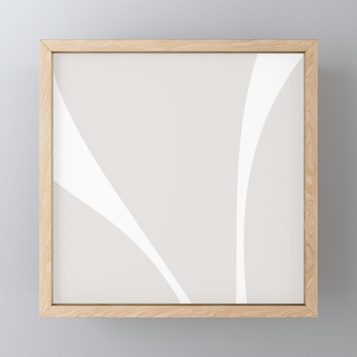 Minimalist Plant Abstract XLIII Mini Art Print Gallery Image 1