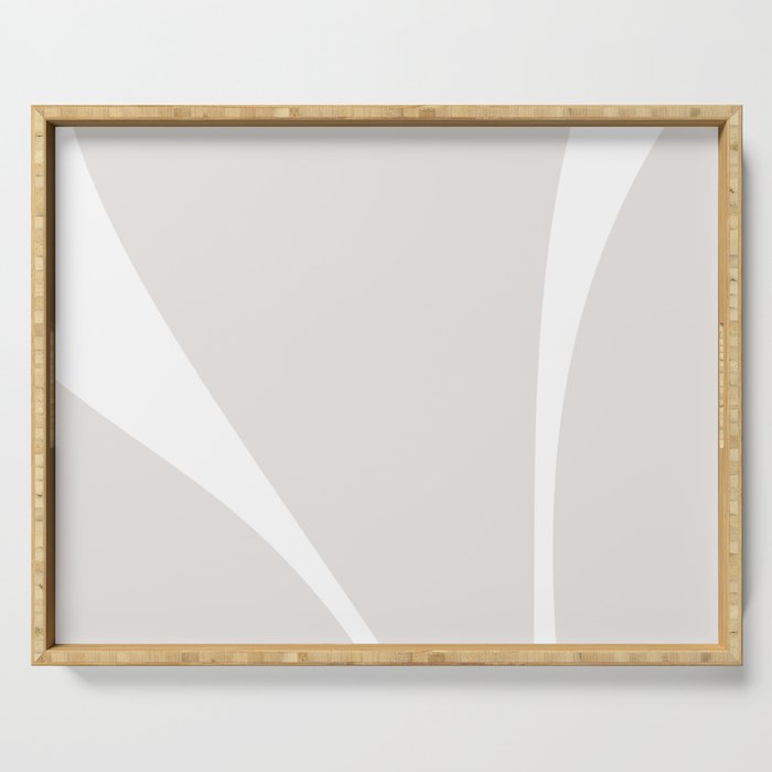Minimalist Plant Abstract XLIII Serving Tray Gallery Image 1