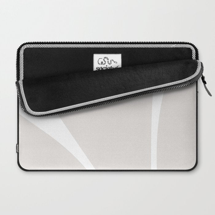 Minimalist Plant Abstract XLIII Laptop Sleeve Gallery Image 2