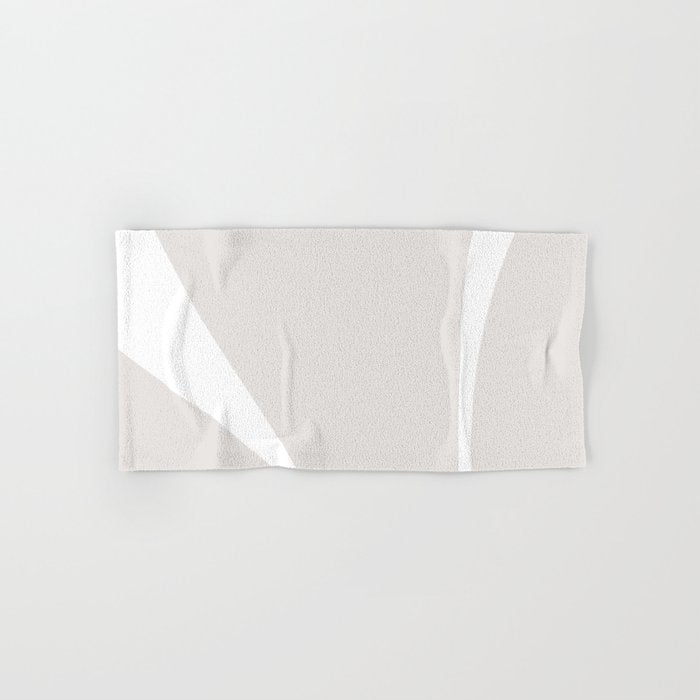 Minimalist Plant Abstract XLIII Bath Towel Gallery Image 1