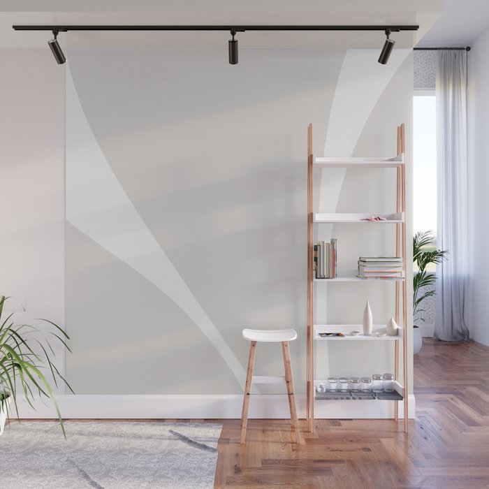 Minimalist Plant Abstract XLIII Wall Mural Gallery Image 1