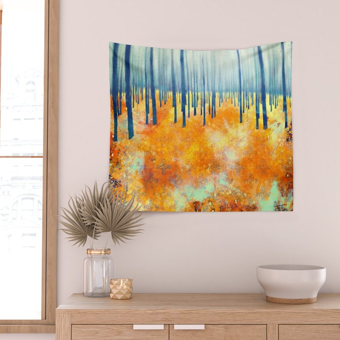 Late Autumn Wall Tapestry Gallery Image 2