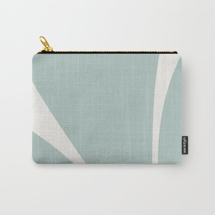 Minimalist Plant Abstract XXXVII Carry All Pouch Gallery Image 1