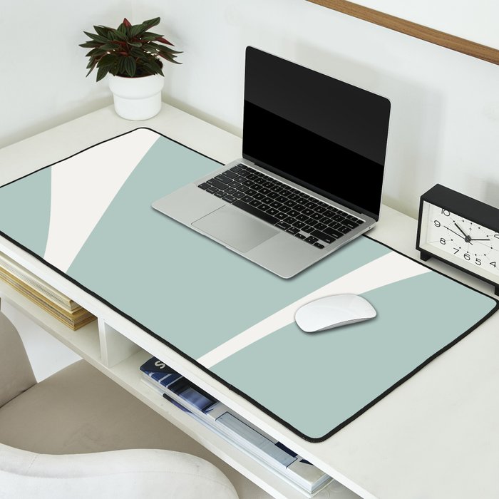 Minimalist Plant Abstract XXXVII Desk Mat Gallery Image 2