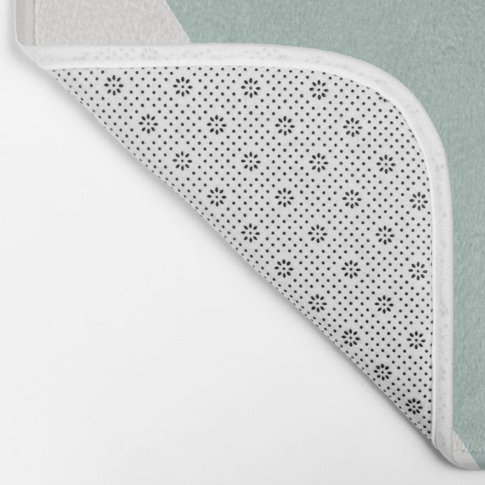 Minimalist Plant Abstract XXXVII Bath Mat Gallery Image 2
