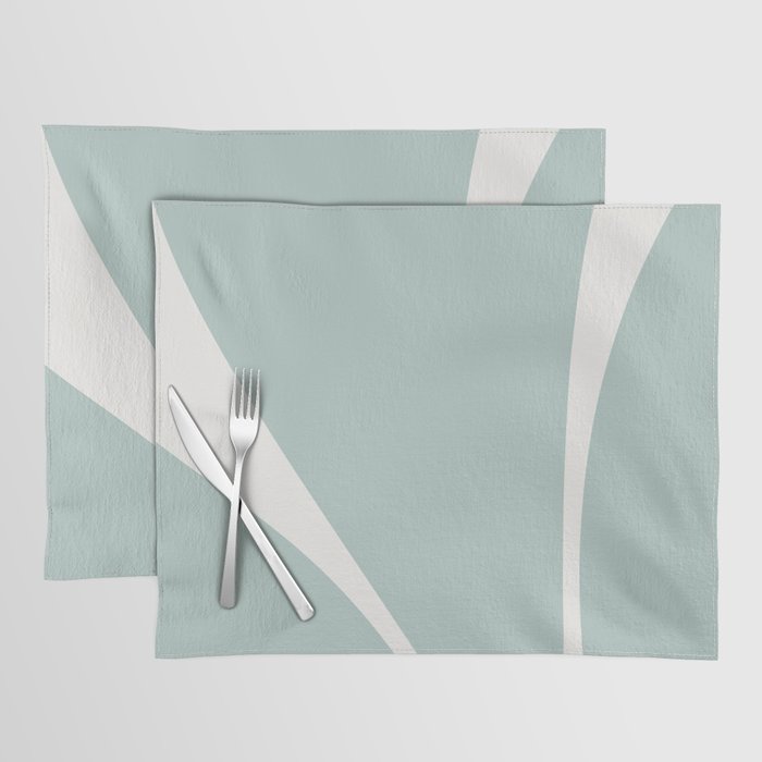 Minimalist Plant Abstract XXXVII Placemat Gallery Image 1
