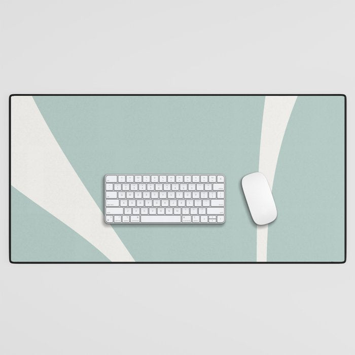 Minimalist Plant Abstract XXXVII Desk Mat Gallery Image 1