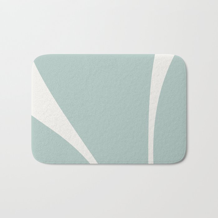 Minimalist Plant Abstract XXXVII Bath Mat Gallery Image 1