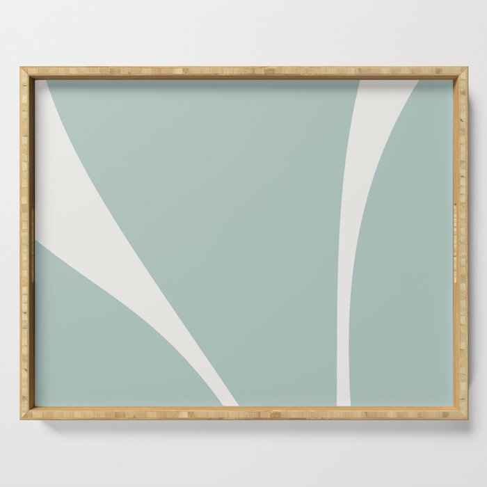 Minimalist Plant Abstract XXXVII Serving Tray Gallery Image 1