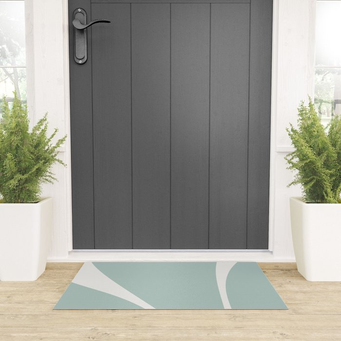 Minimalist Plant Abstract XXXVII Welcome Mat Gallery Image 3