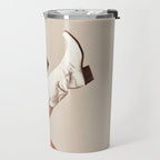 These Boots - Neutral Beige Travel Mug Gallery Image 2