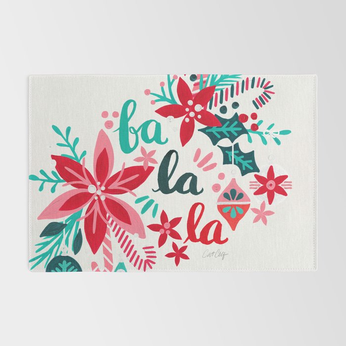 Fa La La Bouquet - White Rug Gallery Image 2
